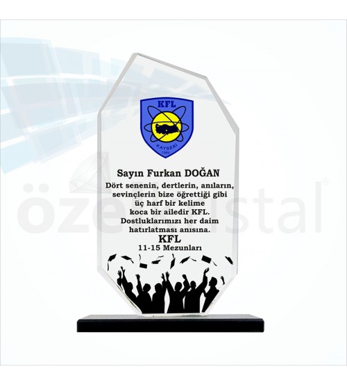 Kristal Plaket ŞLT016