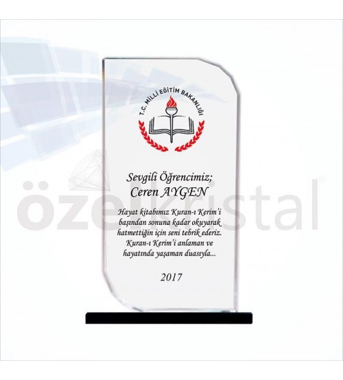 Kristal Plaket ŞLT024