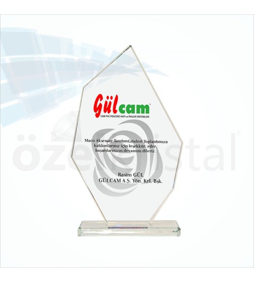 Kristal Plaket ŞLT025