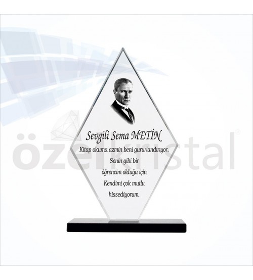 Kristal Plaket ŞLT027