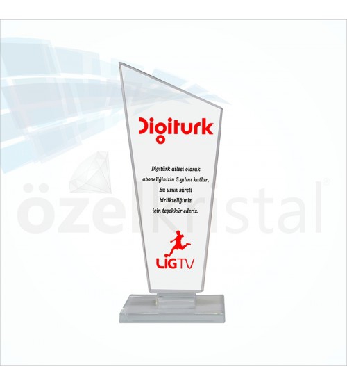 Kristal Plaket ŞLT029