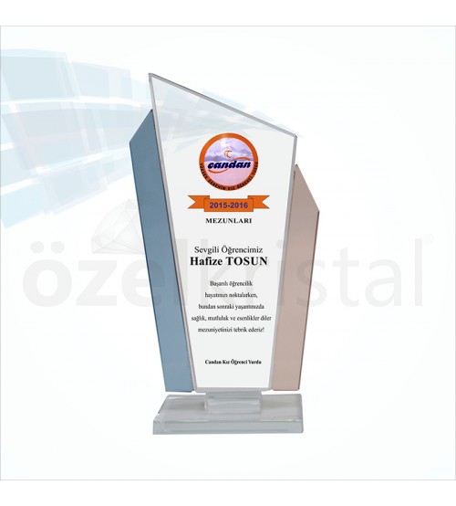 Kristal Plaket ŞLT038