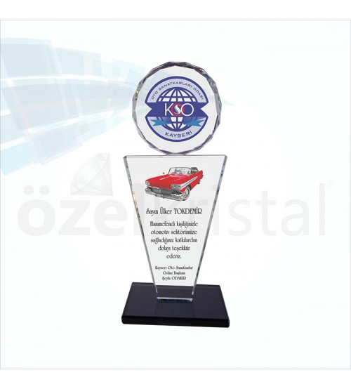 Kristal Plaket ŞLT042