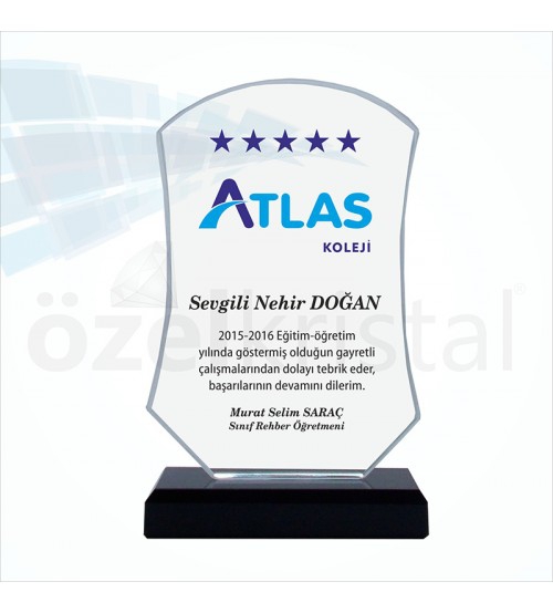 Kristal Plaket ŞLT062