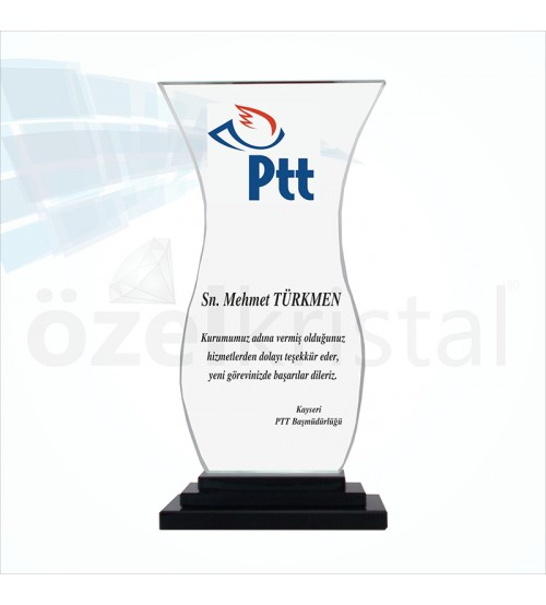 Kristal Plaket ŞLT079