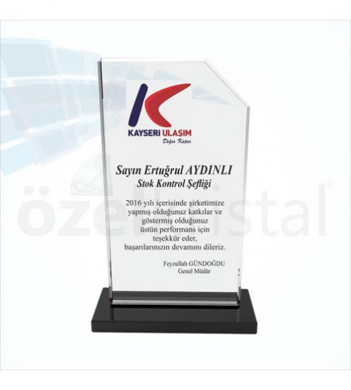 Kristal Plaket ŞLT009