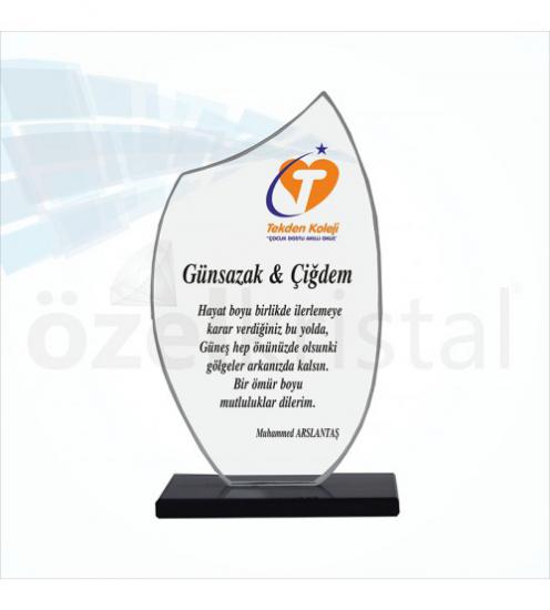 Kristal Plaket ŞLT022