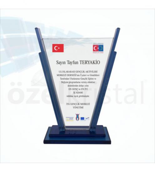 Kristal Plaket ŞLT036